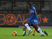 Donnell McNeilly (57 Chelsea) goes forward during the EFL Trophy match between Cambridge United and Chelsea Under 21s at the Cledara Abbey S...