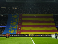 Moment of silence in memory of the victims of the Valencia floods prior to the UEFA Champions League 2024/25 League Phase MD4 match between...