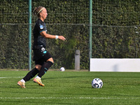 Zsanett Kajan of S.S. Lazio scores the 4-0 goal during the round of 16 of Coppa Italia Femminile between S.S. Lazio and F.C. Como at the Mir...