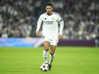 Jude Bellingham central midfield of Real Madrid and England during the UEFA Champions League 2024/25 League Phase MD4 match between Real Mad...