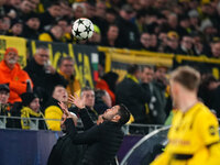 Nuri Sahin of Borussia Dortmund  controls the ball during the Champions League Round 4 match between Borussia Dortmund v SK Sturm Graz at th...