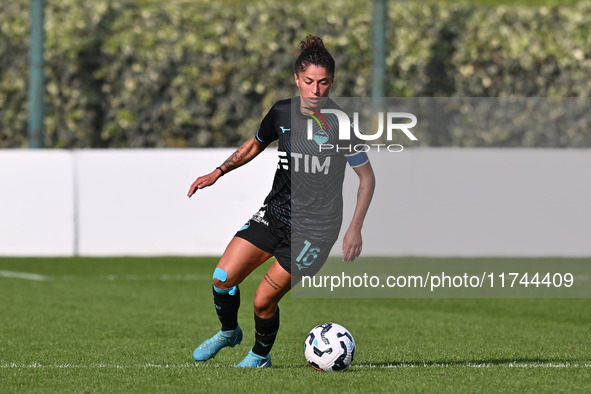 Antonietta Castiello of S.S. Lazio participates in the round of 16 of the Coppa Italia Femminile between S.S. Lazio and F.C. Como at the Mir...