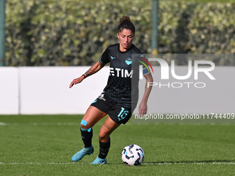 Antonietta Castiello of S.S. Lazio participates in the round of 16 of the Coppa Italia Femminile between S.S. Lazio and F.C. Como at the Mir...