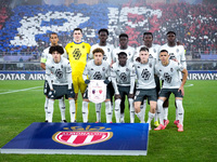 AS Monaco line up during the UEFA Champions League 2024/25 League Phase MD4 match between Bologna FC and AS Monaco at Stadio Renato Dall'Ara...