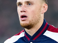 Sam Beukema of Bologna FC looks on during the UEFA Champions League 2024/25 League Phase MD4 match between Bologna FC and AS Monaco at Stadi...