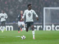 Soungoutou Magassa of AS Monaco during the UEFA Champions League 2024/25 League Phase MD4 match between Bologna FC and AS Monaco at Stadio R...