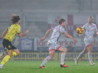 Max Anderson of Crawley Town plays during the Sky Bet League 1 match between Burton Albion and Crawley Town at the Pirelli Stadium in Burton...