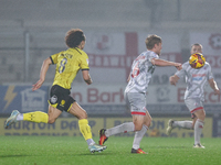 Max Anderson of Crawley Town plays during the Sky Bet League 1 match between Burton Albion and Crawley Town at the Pirelli Stadium in Burton...