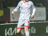 Number 9, Will Swan of Crawley Town, is on the ball during the Sky Bet League 1 match between Burton Albion and Crawley Town at the Pirelli...