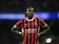 Rafael Leao left winger of AC Milan and Portugal during the UEFA Champions League 2024/25 League Phase MD4 match between Real Madrid C.F. an...