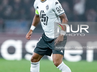 Thilo Kehrer of AS Monaco during the UEFA Champions League 2024/25 League Phase MD4 match between Bologna FC and AS Monaco at Stadio Renato...