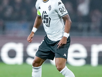 Thilo Kehrer of AS Monaco during the UEFA Champions League 2024/25 League Phase MD4 match between Bologna FC and AS Monaco at Stadio Renato...