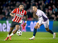 PSV Eindhoven defender Ryan Flamingo plays during the match between PSV and Girona at the Philips Stadium for the UEFA Champions League - Le...