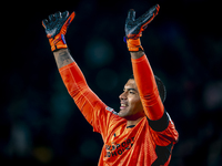 PSV Eindhoven goalkeeper Walter Benitez plays during the match between PSV and Girona at the Philips Stadium for the UEFA Champions League -...