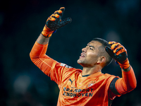 PSV Eindhoven goalkeeper Walter Benitez plays during the match between PSV and Girona at the Philips Stadium for the UEFA Champions League -...