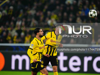 /#4/  // during the Champions League Round 4 match between Borussia Dortmund v SK Sturm Graz at the Signal Luna Park stadium, Dortmund, Germ...