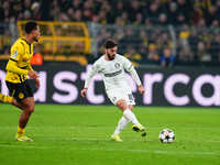 Otar Kiteishvili of SK Sturm Graz  controls the ball during the Champions League Round 4 match between Borussia Dortmund v SK Sturm Graz at...