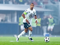 Thilo Kehrer of AS Monaco during the UEFA Champions League 2024/25 League Phase MD4 match between Bologna FC and AS Monaco at Stadio Renato...