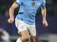 Mateo Kovacic of Manchester City is in action during the UEFA Champions League match between Sporting CP and Manchester City at Jose Alvalad...