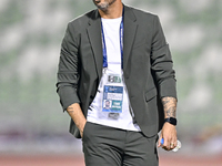 Asepahan SC head coach Hugo Miguel Pereira reacts during the AFC Champions League Two Group A football match between United Arab Emirates Sh...