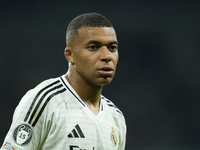 Kylian Mbappe centre-forward of Real Madrid and France during the UEFA Champions League 2024/25 League Phase MD4 match between Real Madrid C...