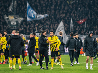 Emre Can of Borussia Dortmund celebrates after winning the UEFA Champions League 2024/25 League Phase MD4 soccer match between Borussia Dort...