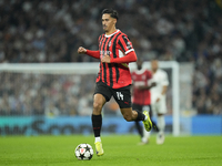 Tijjani Reijnders central midfield of AC Milan and Netherlands during the UEFA Champions League 2024/25 League Phase MD4 match between Real...