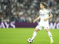  Luka Modric central midfield of Real Madrid and Croatia during the UEFA Champions League 2024/25 League Phase MD4 match between Real Madrid...