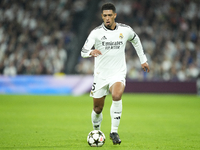 Jude Bellingham central midfield of Real Madrid and England during the UEFA Champions League 2024/25 League Phase MD4 match between Real Mad...