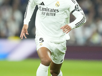 Jude Bellingham central midfield of Real Madrid and England during the UEFA Champions League 2024/25 League Phase MD4 match between Real Mad...