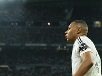 Kylian Mbappe centre-forward of Real Madrid and France during the UEFA Champions League 2024/25 League Phase MD4 match between Real Madrid C...