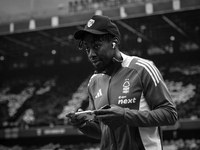 Anthony Elanga of Nottingham Forest participates in the Premier League match between Nottingham Forest and West Ham United at the City Groun...