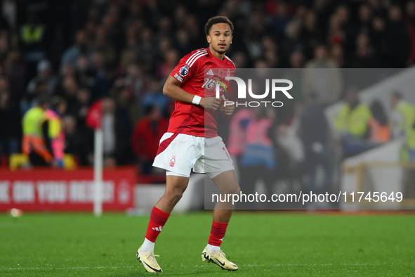 Eric da Silva Moreira of Nottingham Forest participates in the Premier League match between Nottingham Forest and West Ham United at the Cit...