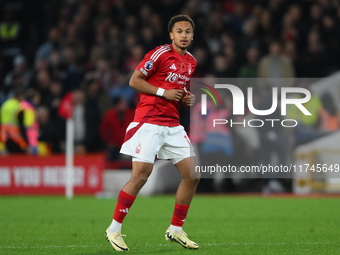 Eric da Silva Moreira of Nottingham Forest participates in the Premier League match between Nottingham Forest and West Ham United at the Cit...