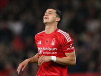 Ramon Sosa of Nottingham Forest reacts after a missed opportunity at goal during the Premier League match between Nottingham Forest and West...