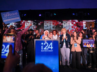 United States Representative Ilhan Omar (D-MN) speaks at the Minnesota DFL Election Night event at the InterContinental Hotel in St. Paul, M...