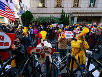 Hundreds of party members and supporters hold a protest demanding the resignation of leader Han Dong-hoon, alleging he takes an independent...