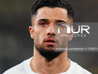 Jusuf Gazibegovic of SK Sturm Graz  looks on during the Champions League Round 4 match between Borussia Dortmund v SK Sturm Graz at the Sign...