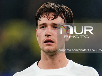 William Bøving of SK Sturm Graz  looks on during the Champions League Round 4 match between Borussia Dortmund v SK Sturm Graz at the Signal...