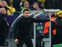 Nuri Sahin of Borussia Dortmund  gestures during the Champions League Round 4 match between Borussia Dortmund v SK Sturm Graz at the Signal...