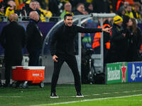 Nuri Sahin of Borussia Dortmund  gestures during the Champions League Round 4 match between Borussia Dortmund v SK Sturm Graz at the Signal...