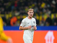 Niklas Geyrhofer of SK Sturm Graz  looks on during the Champions League Round 4 match between Borussia Dortmund v SK Sturm Graz at the Signa...