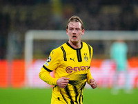 Julian Brandt of Borussia Dortmund  looks on during the Champions League Round 4 match between Borussia Dortmund v SK Sturm Graz at the Sign...