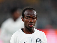 Malick Yalcouyé of SK Sturm Graz  looks on during the Champions League Round 4 match between Borussia Dortmund v SK Sturm Graz at the Signal...