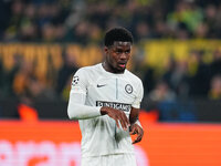 Tochi Chukwuani of SK Sturm Graz  looks on during the Champions League Round 4 match between Borussia Dortmund v SK Sturm Graz at the Signal...