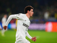 Erencan Yardımcı of SK Sturm Graz  looks on during the Champions League Round 4 match between Borussia Dortmund v SK Sturm Graz at the Signa...