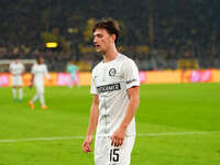 William Bøving of SK Sturm Graz  looks on during the Champions League Round 4 match between Borussia Dortmund v SK Sturm Graz at the Signal...