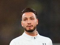 Ramy Bensebaini of Borussia Dortmund  looks on during the Champions League Round 4 match between Borussia Dortmund v SK Sturm Graz at the Si...