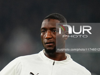 Serhou Guirassy of Borussia Dortmund  looks on during the Champions League Round 4 match between Borussia Dortmund v SK Sturm Graz at the Si...