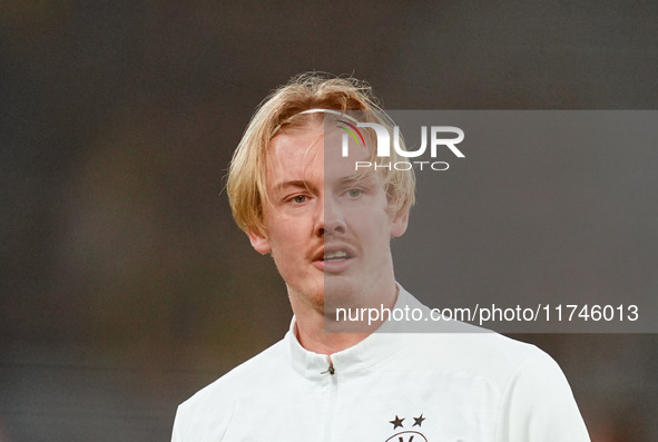 Julian Brandt of Borussia Dortmund  looks on during the Champions League Round 4 match between Borussia Dortmund v SK Sturm Graz at the Sign...